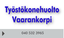 Työstökonehuolto Vaarankorpi logo
